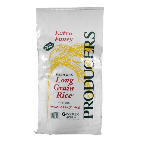 Producers Rice Mill Inc Rice White Long Grain 4% 1-25 Pound Kosher 1-25 Pound