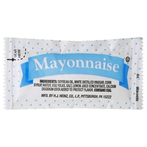 PPI Single Serve Mayonnaise 9 Gram Packets 200 Per Case