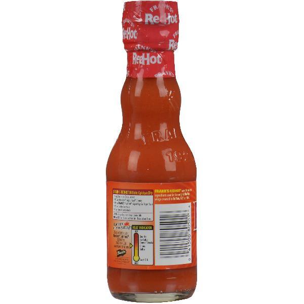 Sauce Frank's Redhot Original Cayenne Peppersauce Glass Bottle 5 Fluid Ounce - 24 Per Case.