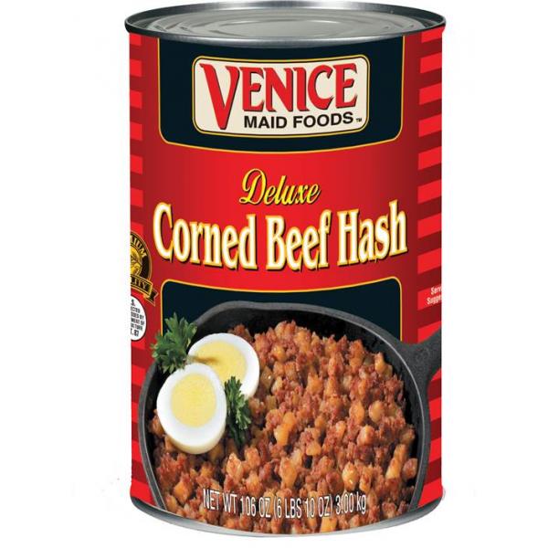 Corned Beef Hash Deluxe 15 Ounce Size - 24 Per Case.