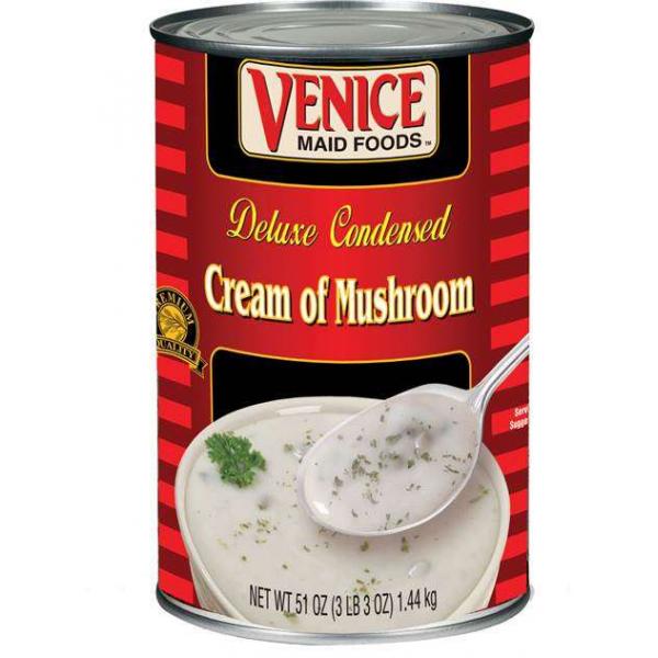 Cream Of Mushroom Soup Or 51 Ounce Size - 12 Per Case.