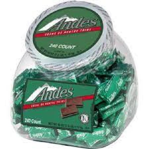 Andes Creme De Menthe Bowl40 Ounce Size - 6 Per Case.