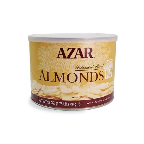 Az Almonds Blan Slicd Can 1.75 Pound Each - 6 Per Case.