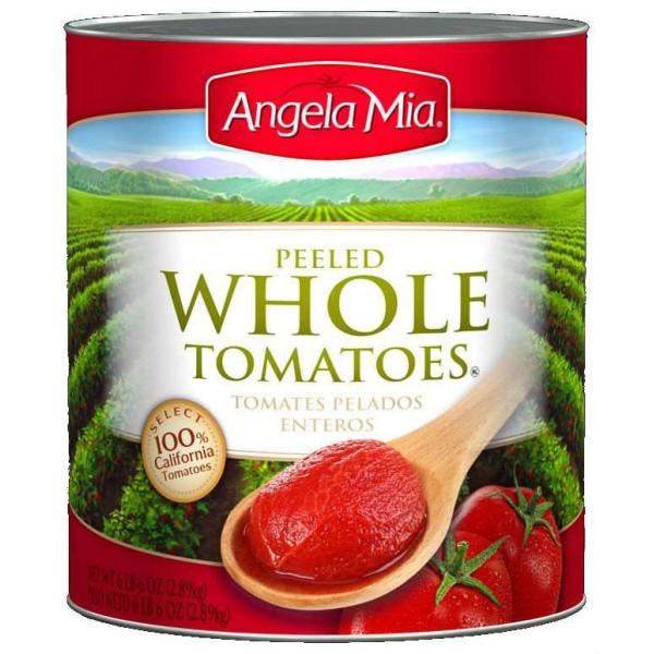 Whole Peeled Tomatoes Can 102 Ounce Size - 6 Per Case.