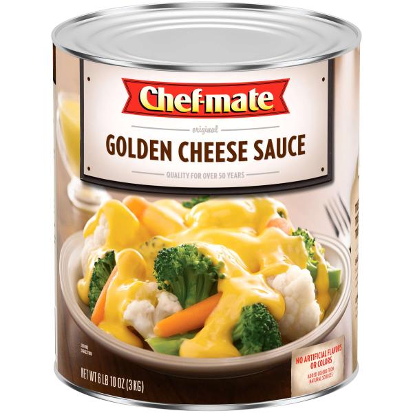 Chef Mate Golden Cheese Sauce 106 Ounce Size - 6 Per Case.