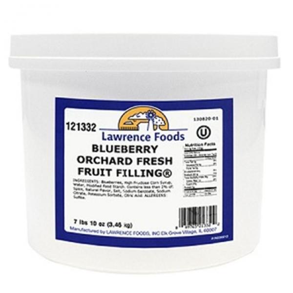 Blueberry Orchard Fresh Fruit Filling® Gl Pl 7.625 Pound Each - 4 Per Case.