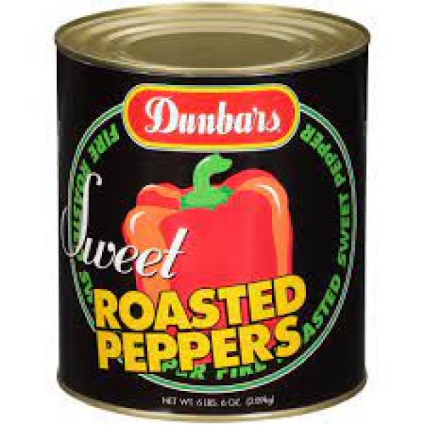 Roasted Pepper Pieces 102 Ounce Size - 6 Per Case.