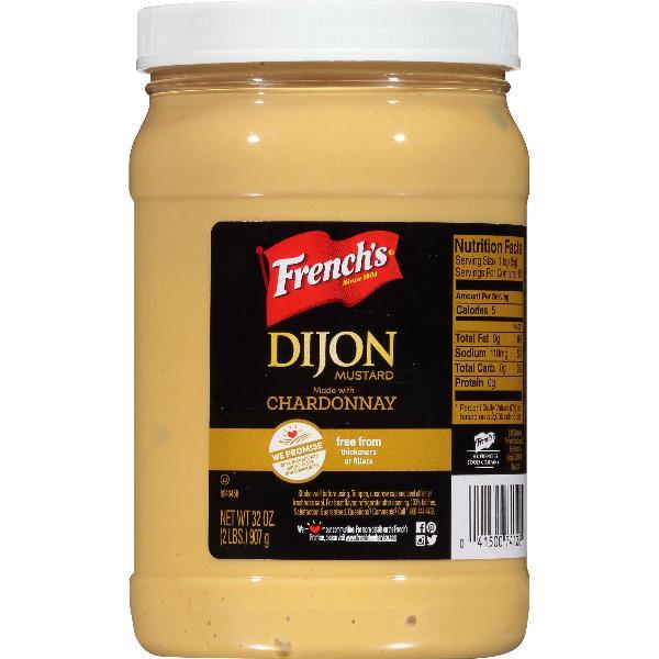 French's Mustard Dijon 32 Ounce Size - 6 Per Case.