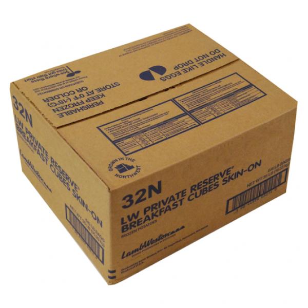 Lw Private Reserve® Breakfast Cubesfrozen Potatoes 6 Pound Each - 6 Per Case.