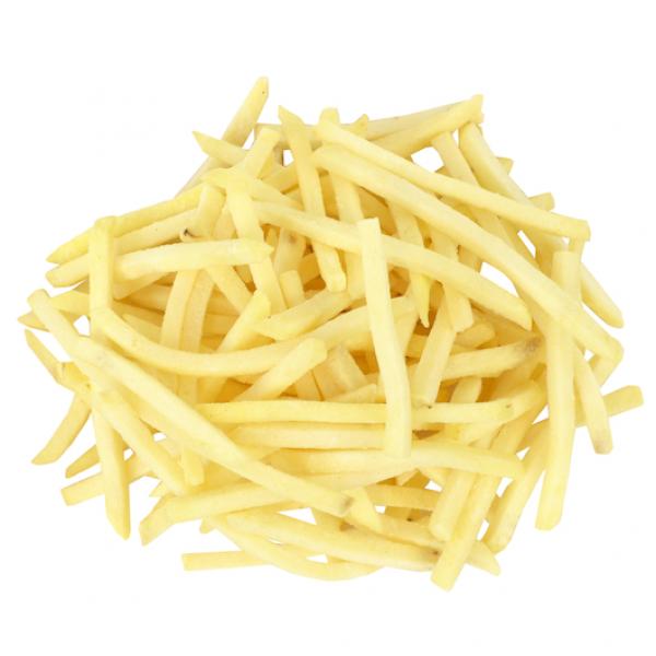 4" Shoestrings Frozen French Fried Potatoes 4.5 Pound Each - 6 Per Case.