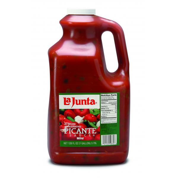 Lajunta Mild Picante Sauce 135 Ounce Size - 4 Per Case.