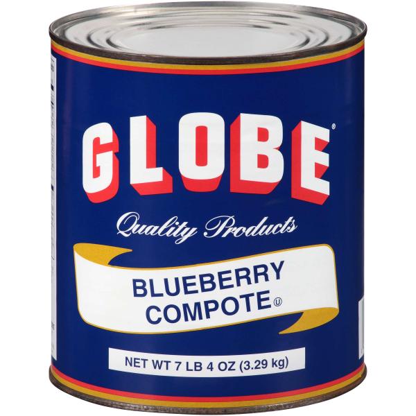 Duncan Hines Globe Blueberry Compote 116 Ounce Size - 6 Per Case.