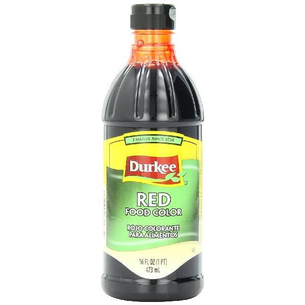 Food Color Red 16 Fluid Ounce - 6 Per Case.