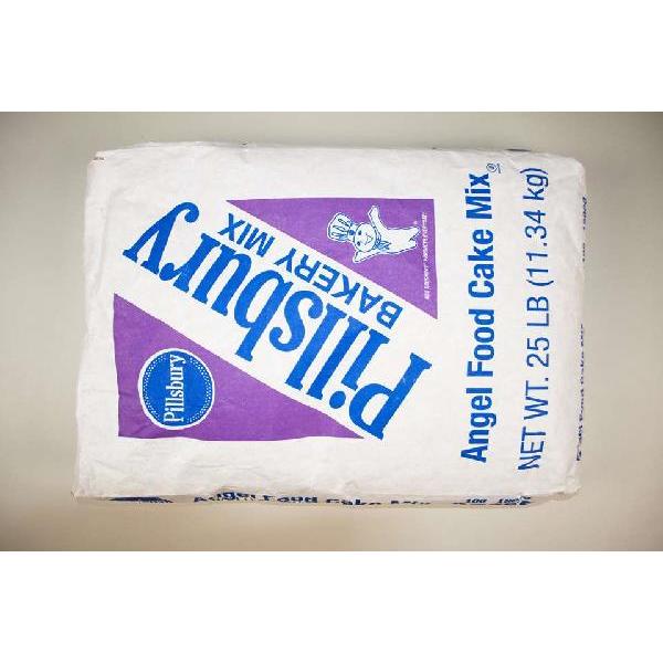 Pillsbury™ Cake Mix Angel Food 25 Pound Each - 1 Per Case.