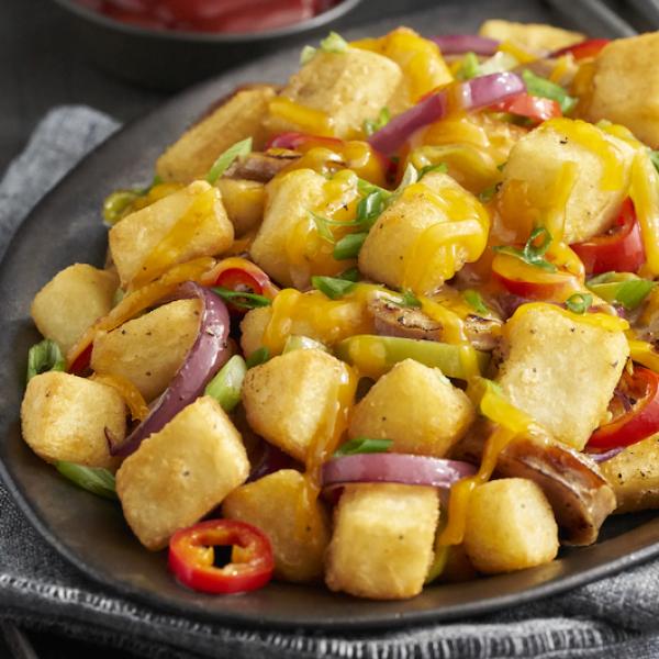 Crispycubes® Select Spice Recipe Frozen Potatoes 6 Pound Each - 6 Per Case.