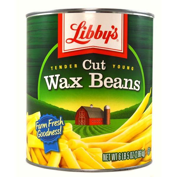 Bean Libby Fancy Wax Cut Sieve 101 Ounce Size - 6 Per Case.