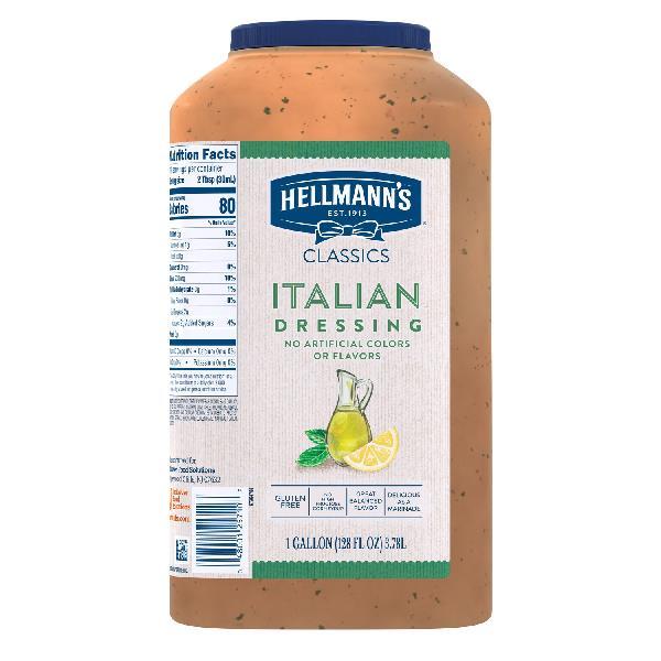 Hellmann's Dressingscondiments Classic Italian Ga 1 Gallon - 4 Per Case.