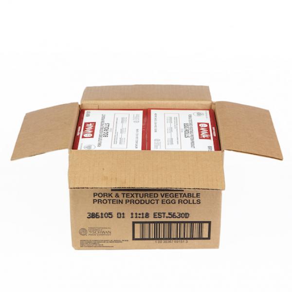 Sfs Minh Egg Roll Pork & Tvp No Msg Pl 36 Ounce Size - 6 Per Case.