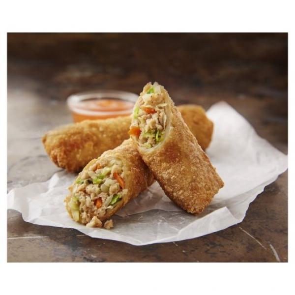 Sfs Minh Egg Roll Pork & Vegetable With Tvp 3 Ounce Size - 72 Per Case.