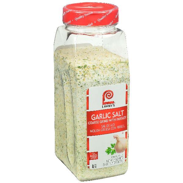 Lawry's Garlic Salt With Parsley 28 Ounce Size - 6 Per Case.