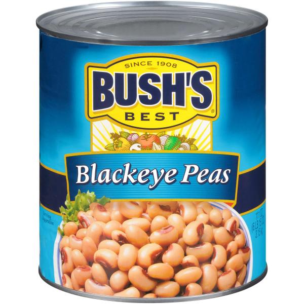 Bush's Blackeye Peas 111 Ounce Size - 6 Per Case.