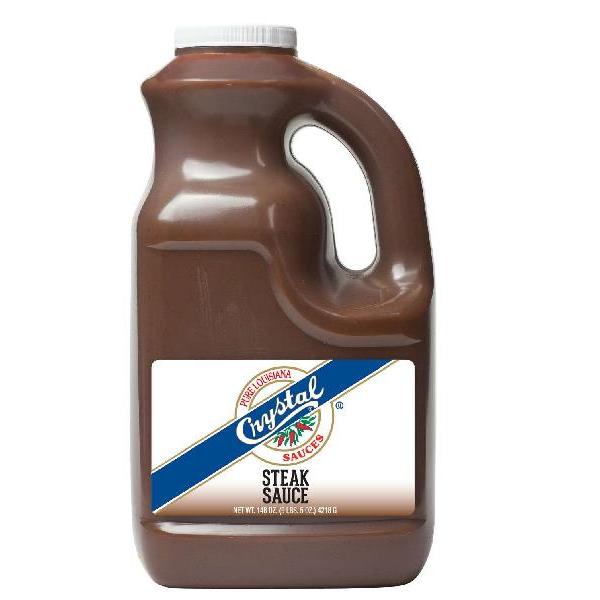 Crystal Steak Sauce 128 Fluid Ounce - 2 Per Case.