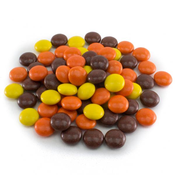 Hersheys Candy Reeses Piece Whole 25 Pound Each - 1 Per Case.