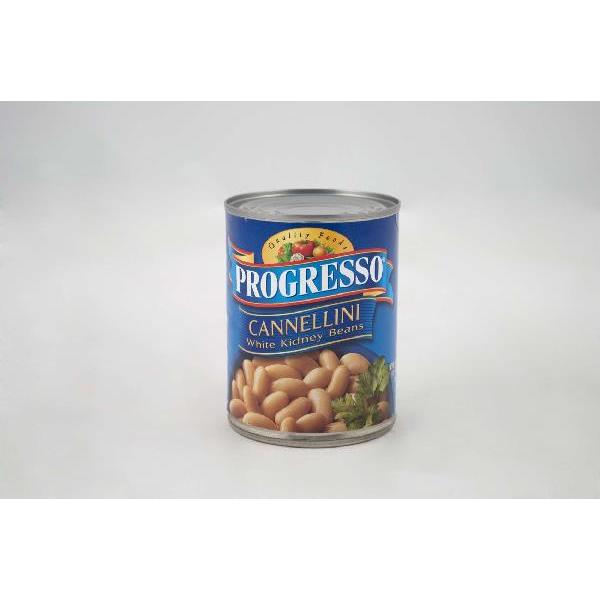 Progresso™ Canned Vegetables Cannellini White Kidney Beans 19 Ounce Size - 24 Per Case.