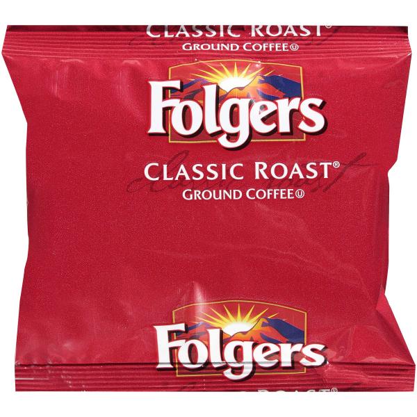 Folgers Caffeine Regular Gemini 2.7 Ounce Size - 50 Per Case.