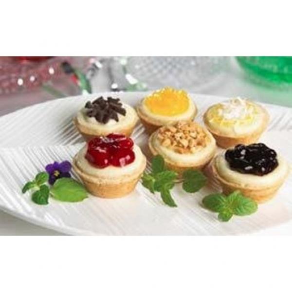 Assorted Mini Cheesecakes 30 Count Packs - 2 Per Case.