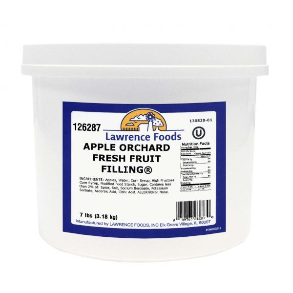 Apple Orchard Fresh Fruit Filling 7 Pound Each - 4 Per Case.