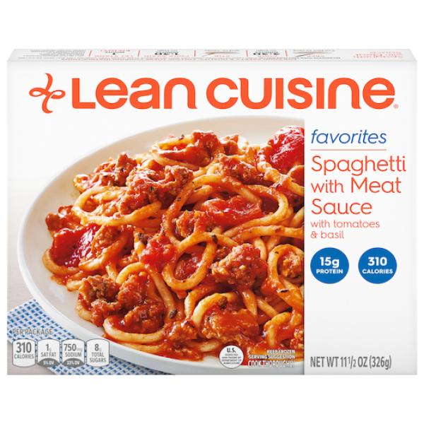 Lean Cuisine One Dish Favorites Meal Spaghetti & Meat Sauce 11.5 Ounce Size - 12 Per Case.