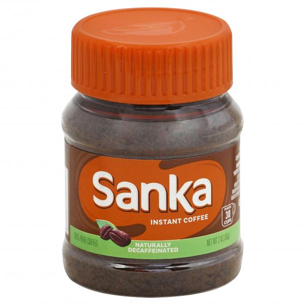 Sanka Coffee Sanka Instant, 2 Ounce Size - 12 Per Case.