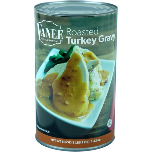 Roasted Turkey Gravy 50 Ounce Size - 12 Per Case.