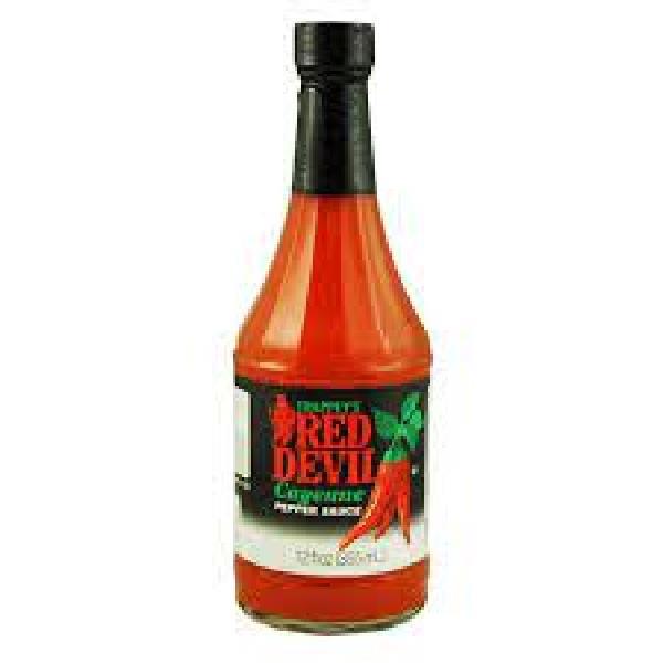 Red Devil Pepper Sauce 12 Fluid Ounce - 12 Per Case.