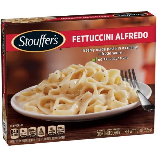 Stouffer's Meal Alfredo 11.5 Ounce Size - 12 Per Case.