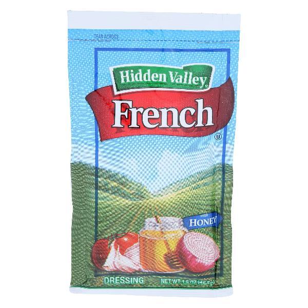 Dressing French Portion Hidden Valley 1.5 Ounce Size - 7.88 Pound Per Case.