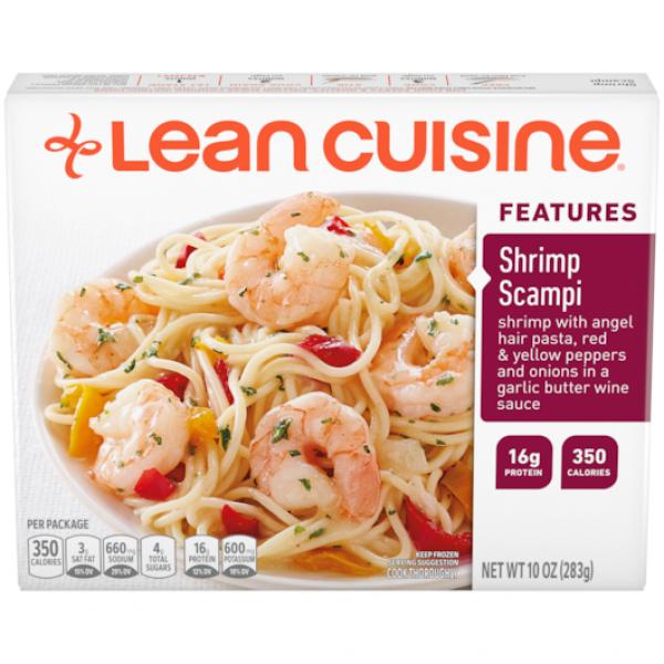 Lean Cuisine Shrimp Scampi X10 Ounce Size - 12 Per Case.