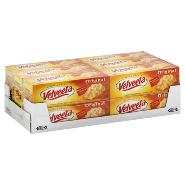 Velveeta Cheese, 2 Pound Each - 12 Per Case.