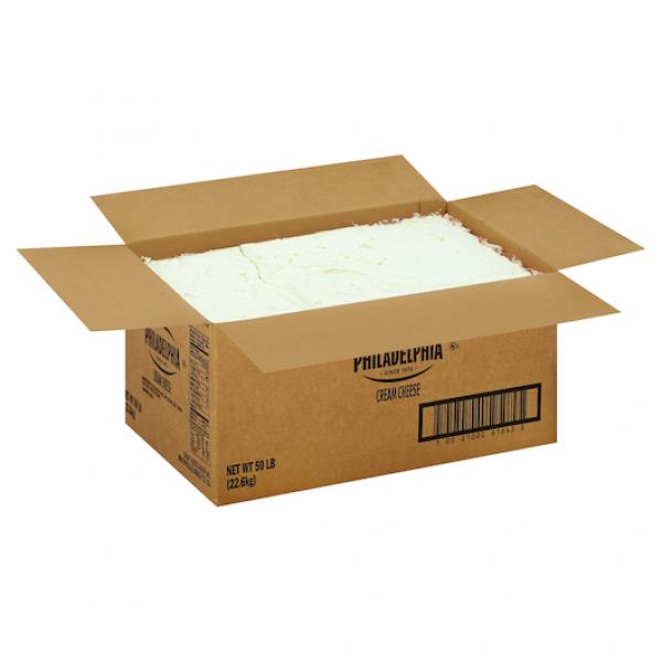 PHILADELPHIA Original Cream Cheese 50 lb. Carton 1)