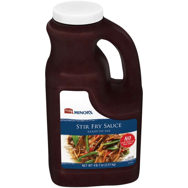 Minor's Stir Fry Sauce Ready-To-Use 0.5 Gallon - 4 Per Case.