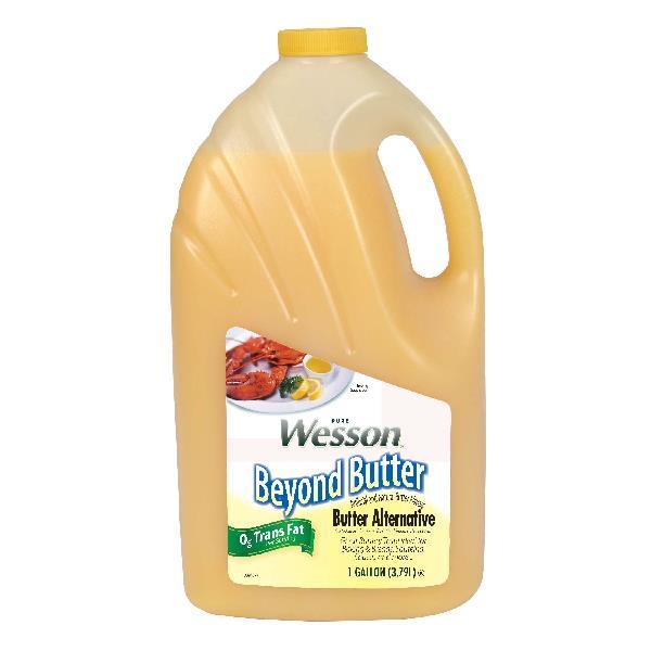 Wesson Move Over Butter Liquid Shortening 1 Gallon - 3 Per Case.