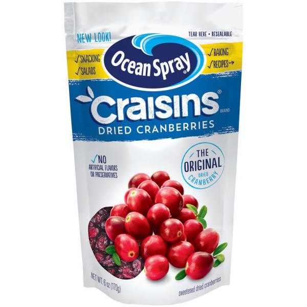 Craisins® Original 6 Ounce Size - 12 Per Case.
