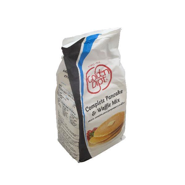 Golden Dipt Griddle Pancake & Waffle Mix Bag 5 Pound Each - 6 Per Case.