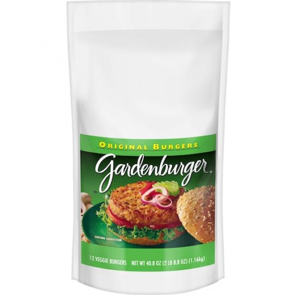 Gardenburger Original Veggie Burgers 3.4 Ounce Size - 48 Per Case.