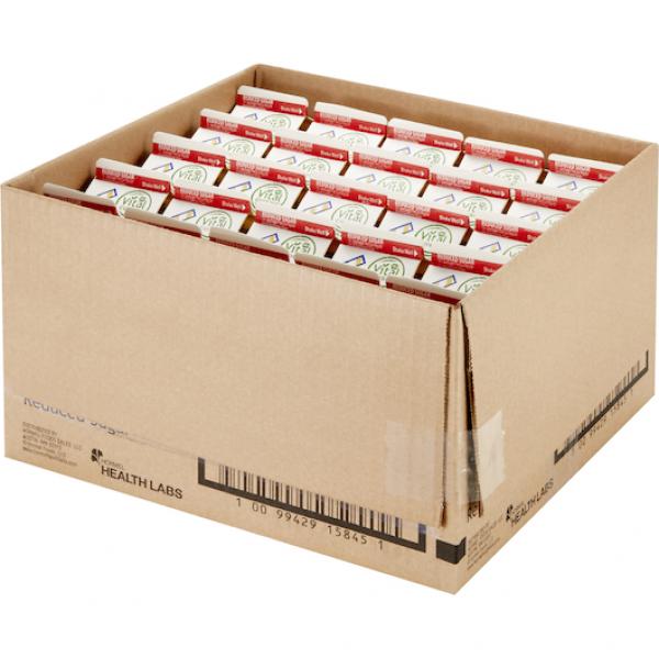 Hormel Vital Cuisine Mightyshakes Reduced Sugar Nutritional Shake Vanilla 50 Count Packs - 1 Per Case.