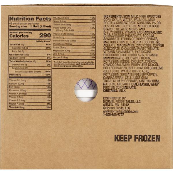 Magic Cup Frozen Dessert Wild Berry Iddsilevel 48 Count Packs - 1 Per Case.