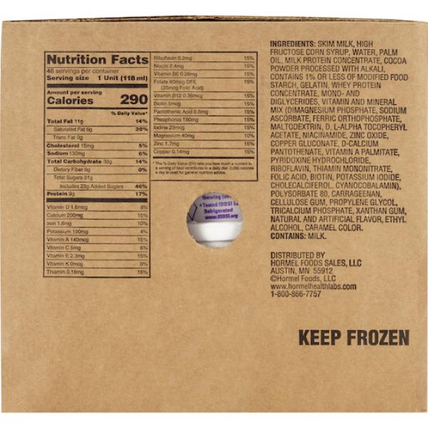 Magic Cup Frozen Dessert Chocolate Iddsilevel 48 Count Packs - 1 Per Case.