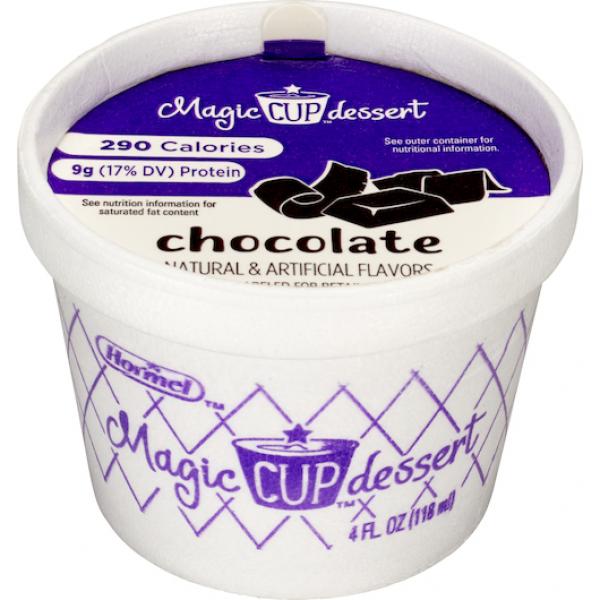 Magic Cup Frozen Dessert Chocolate Iddsilevel 48 Count Packs - 1 Per Case.