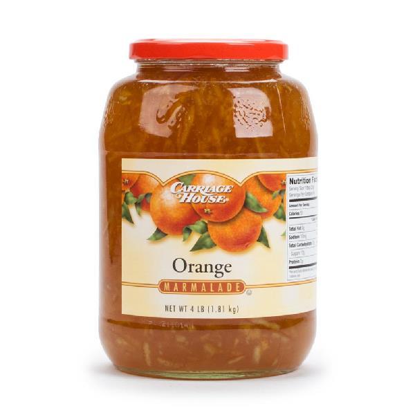 Carriage House Orange Marmalade 4 Pound Each - 6 Per Case.